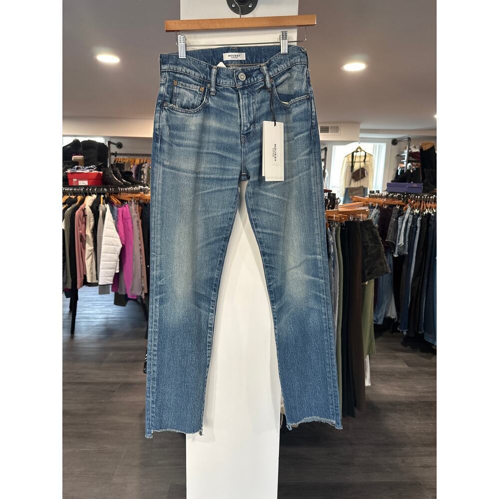 NWT Moussy Hammels Slim Straight Jeans Size 25